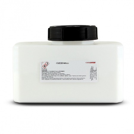 Чернила белые в резервуаре 825 мл. High Viscosity High Adhesion White ink DOM/WID/252