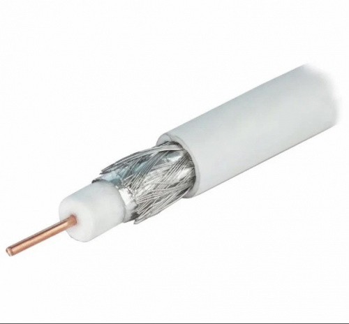 Кабель RG-6U (75 Ом) коаксиальный радиочастотный 10 м