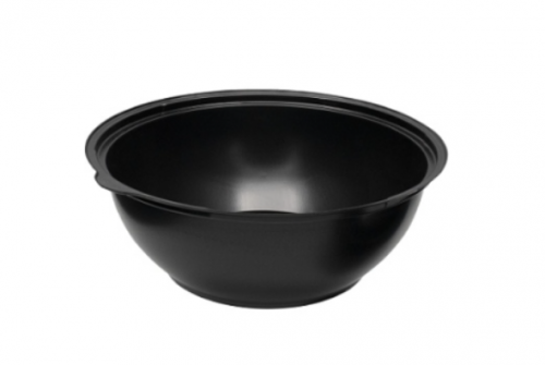 Контейнер без крыш. круглый ПС КД-107, 1300мл D=203мм Выс:85мм цвет Черный Кадо (х400)