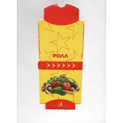 Коробка для роллов 200x80x50 мм